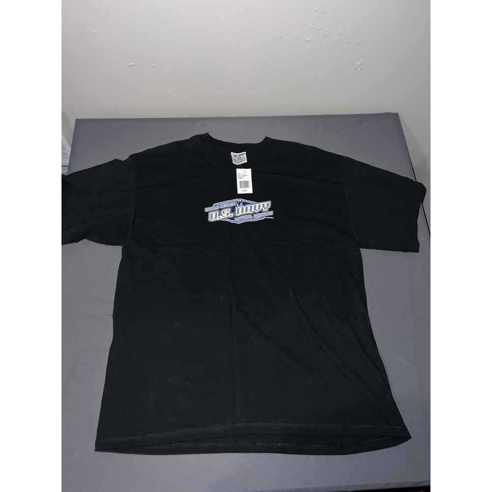 7.62 Design US Navy Littoral Warfare Black Graphic Tee Shirt XL T197 Forward Sea